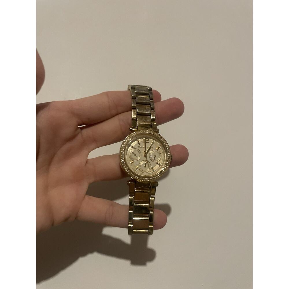 Michael Kors Women Stainless Steel Analog Dial Quartz Watch Needs Battery - Picture 1 of 9